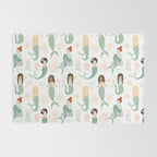Mermaid Friends, Mermaid Art, Little Mermaids, Mermaid Decor, Nursery Rug Gallery Image 2