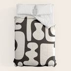 Abstract Black&White Cutouts Comforter Gallery Image 6