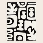 Abstract Black&White Cutouts Poster Gallery Image 4