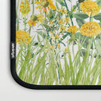 Yellow Scandinavian Wildflowers  Meadow  Laptop Sleeve Gallery Image 3