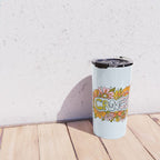 Cancer Flowers Travel Mug Gallery Image 4