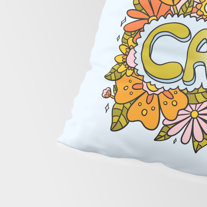 Cancer Flowers Pillow Sham Gallery Image 4