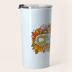 Cancer Flowers Travel Mug Gallery Image 3