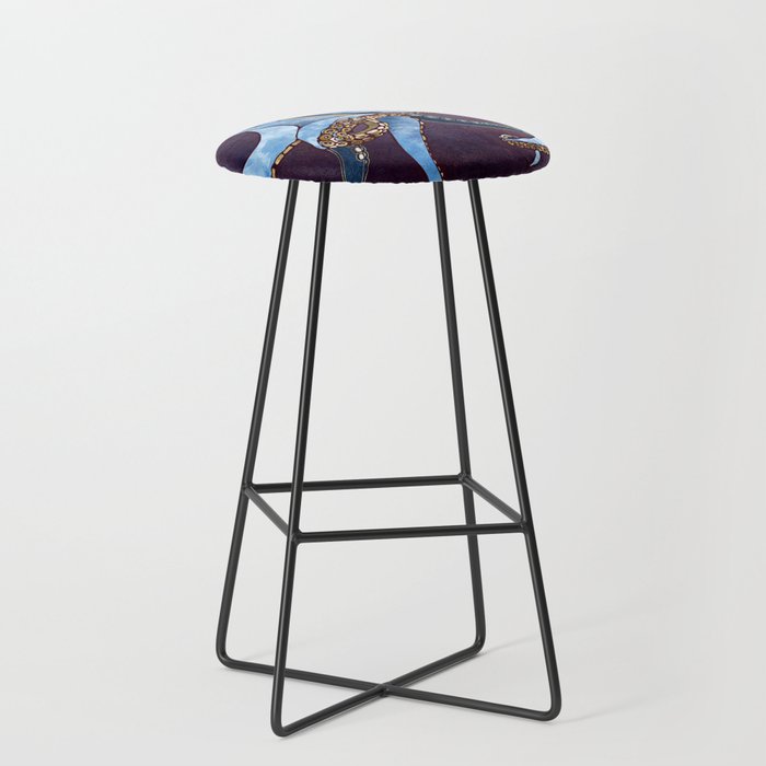 Metallic Octopus III Stool Gallery Image 1