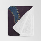 Metallic Octopus III Throw Blanket Gallery Image 3