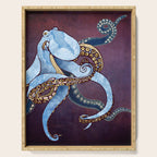Metallic Octopus III Serving Tray Gallery Image 1