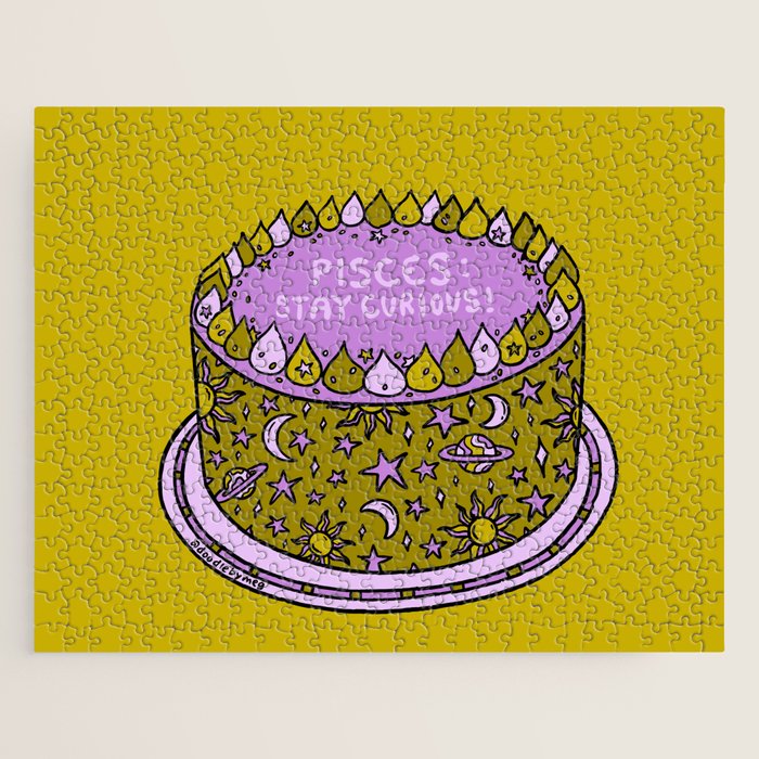 Pisces Cake Jigsaw Puzzle Gallery Image 1