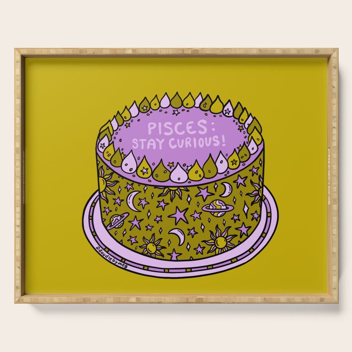Pisces Cake Serving Tray Gallery Image 1