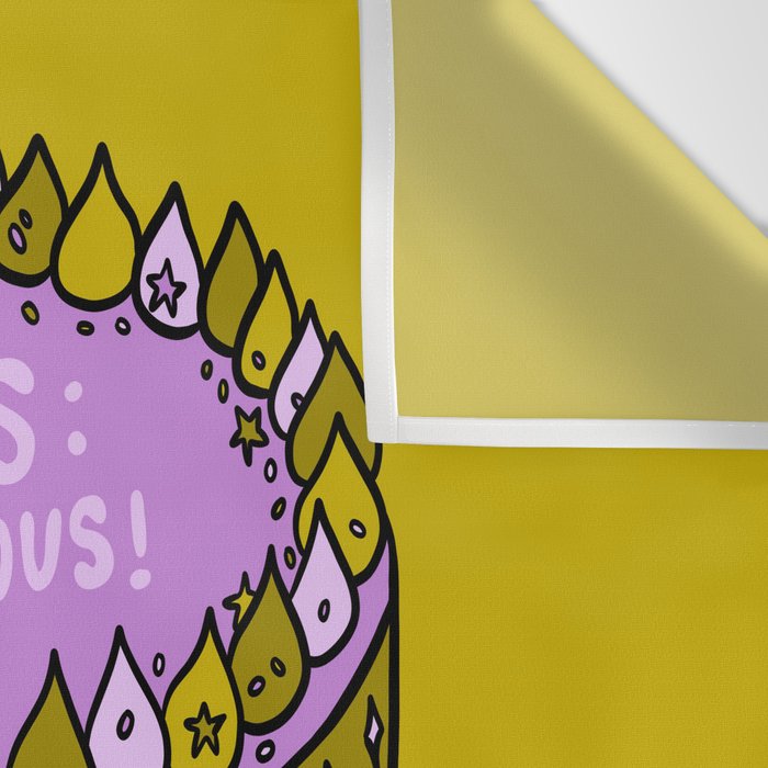 Pisces Cake Wall Tapestry Gallery Image 3