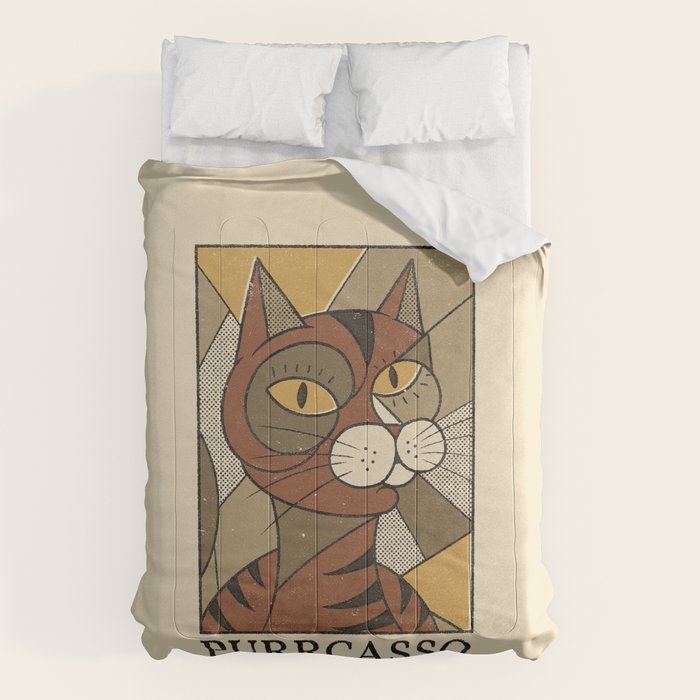 Purrcasso Comforter Gallery Image 6
