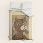 Purrcasso Duvet Cover Gallery Image 6