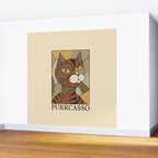 Purrcasso Wall Mural Gallery Image 2