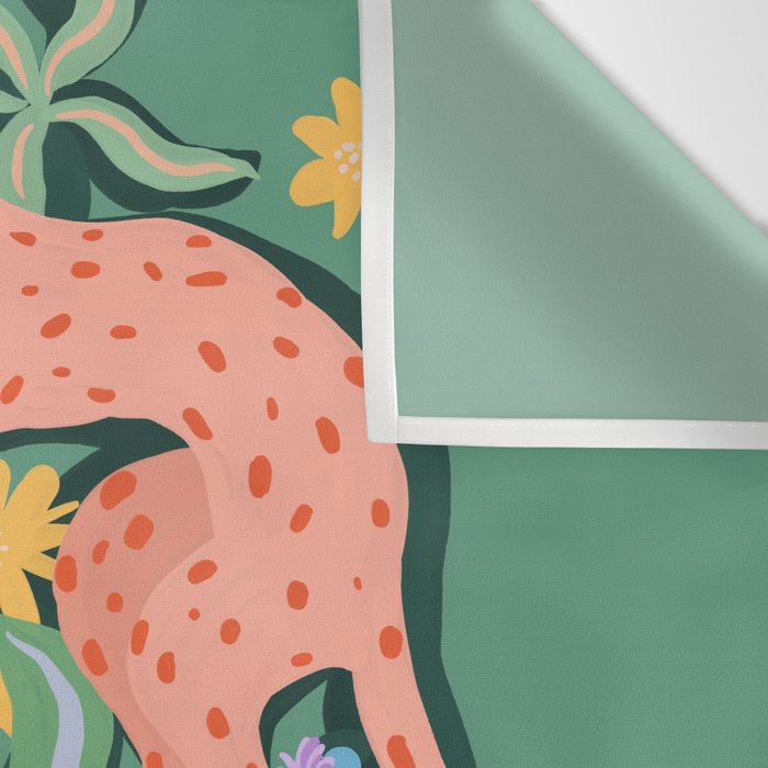 Wild Blush Cheetahs Wall Tapestry Gallery Image 3