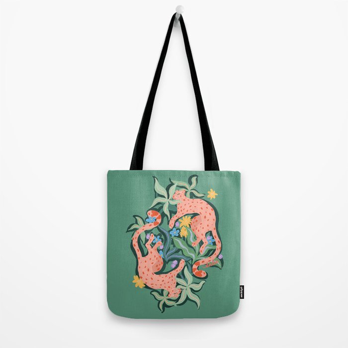 Wild Blush Cheetahs Tote Bag Gallery Image 2