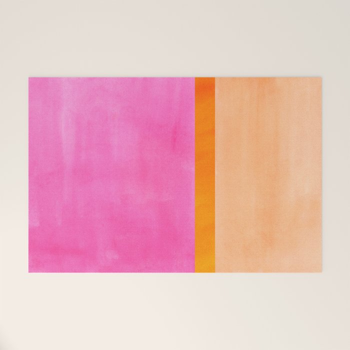 Peachy Berry  Welcome Mat Gallery Image 1