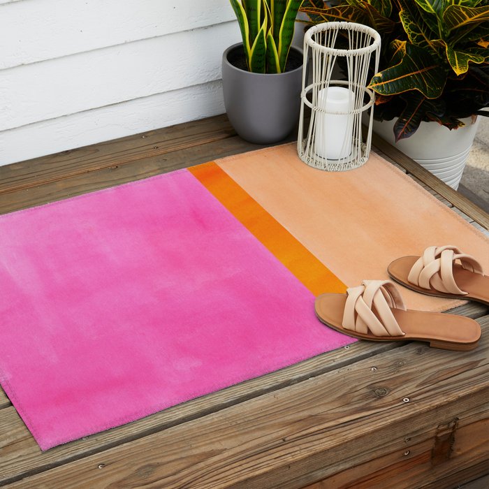 Peachy Berry  Outdoor Rug Gallery Image 2