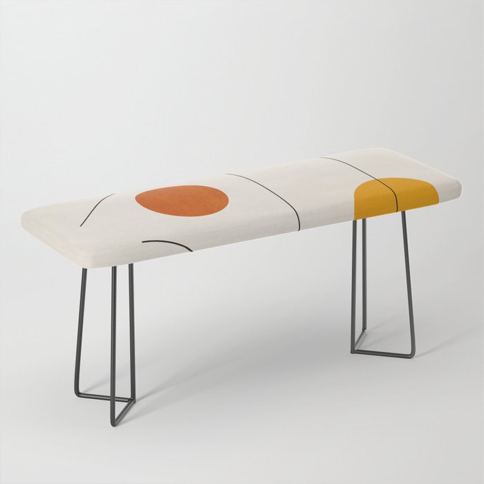 Minimal Geometric Shapes 65 Bench Gallery Image 1