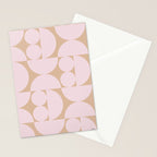 "Grapes and apple slices (pale pink)" Stationery Card Gallery Image 2