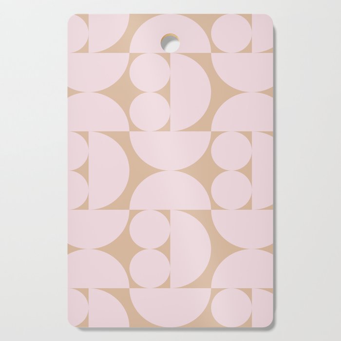 "Grapes and apple slices (pale pink)" Cutting Board Gallery Image 1