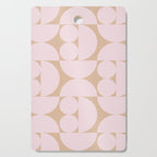 "Grapes and apple slices (pale pink)" Cutting Board Gallery Image 1