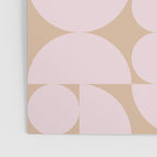 "Grapes and apple slices (pale pink)" Poster Gallery Image 3