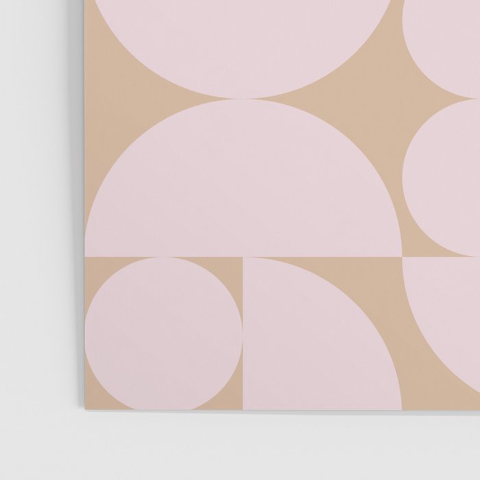 "Grapes and apple slices (pale pink)" Poster Gallery Image 3