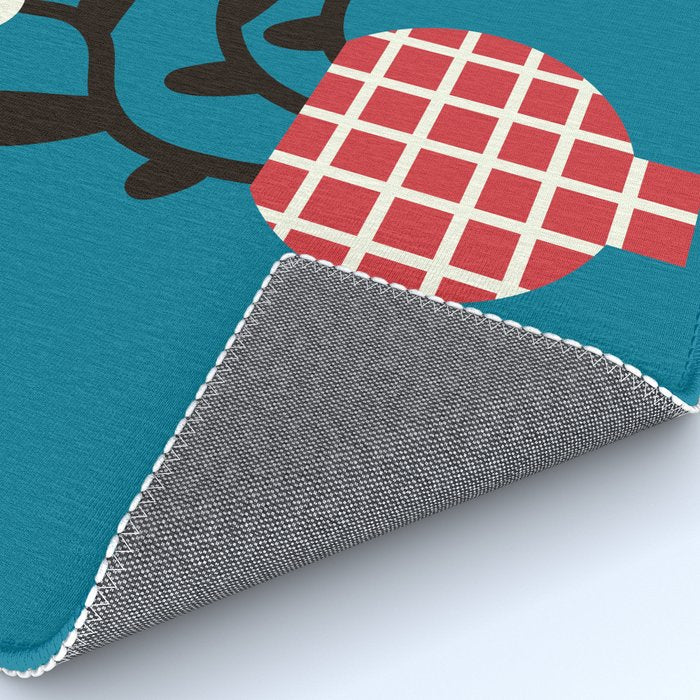 Modern Minimalist Cotton Flowers Rug Gallery Image 4