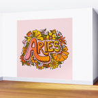 Aries Flowers Wall Mural Gallery Image 2