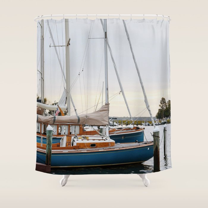 Nautical Nonsense III Shower Curtain Gallery Image 1