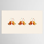 Little Festive Birds Tablecloth Gallery Image 2