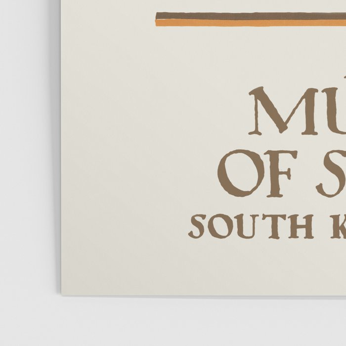 Vintage advertising poster - Museum of Science in South Kensington, 1922 Poster Gallery Image 3