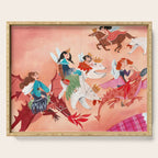 Fairies Bears and Dragons dream Serving Tray Gallery Image 1