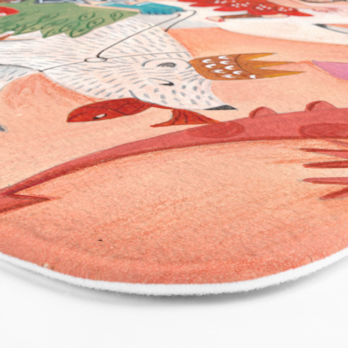 Fairies Bears and Dragons dream Bath Mat Gallery Image 3