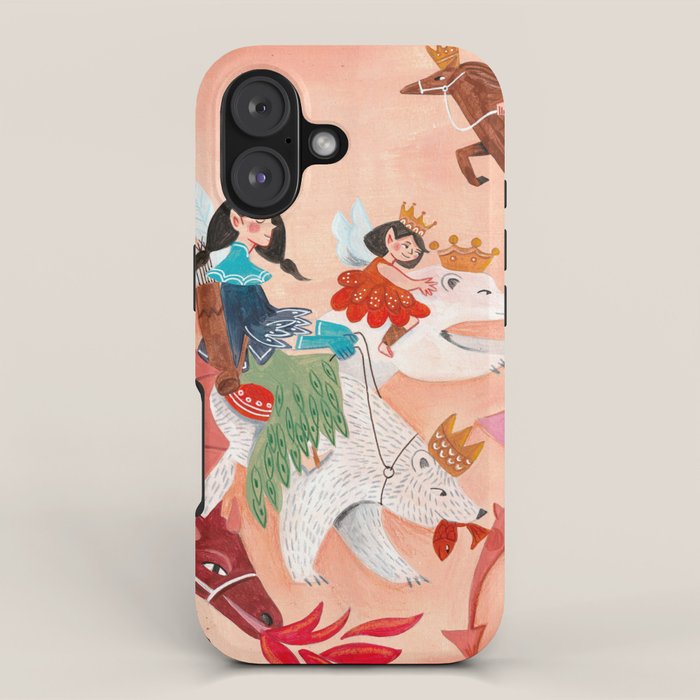 Fairies Bears and Dragons dream iPhone Case Gallery Image 1