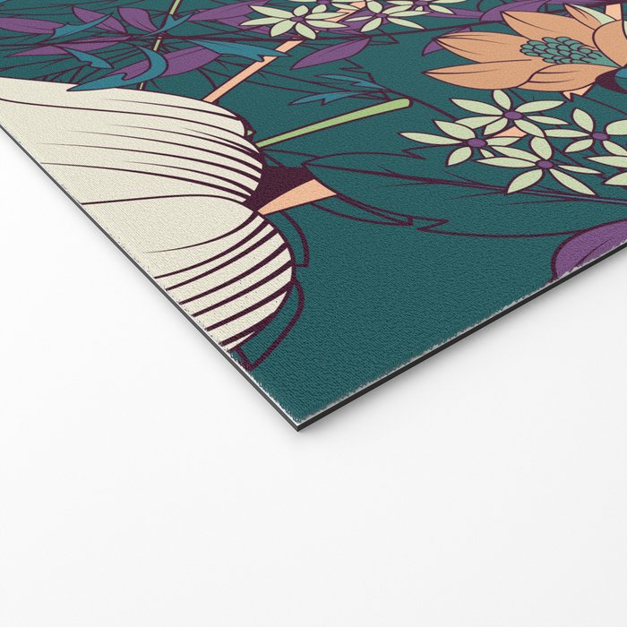 Botanical pattern 008 Welcome Mat Gallery Image 2