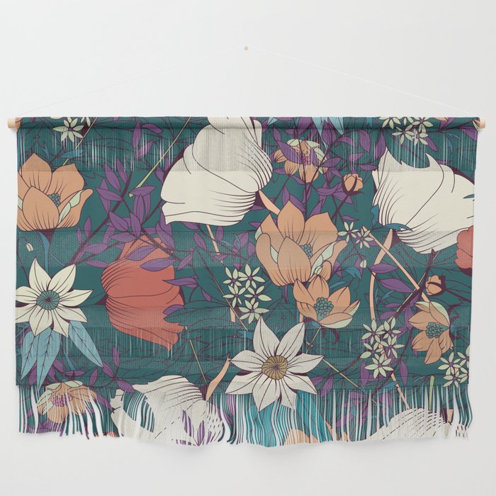 Botanical pattern 008 Wall Hanging Gallery Image 1