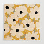 Flower market New York Central Park Wood Wall Art Gallery Image 1