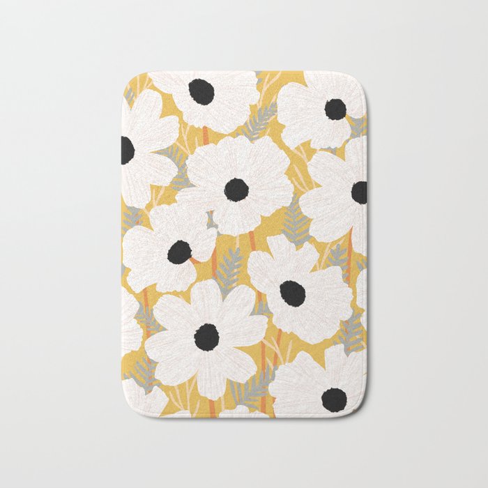 Flower market New York Central Park Bath Mat Gallery Image 1