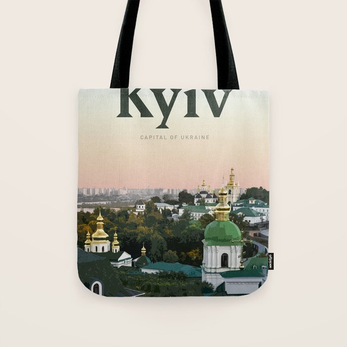 Visit Kyiv Tote Bag Gallery Image 1