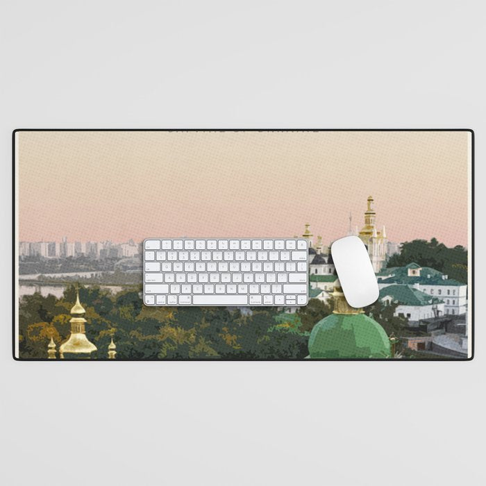 Visit Kyiv Desk Mat Gallery Image 1