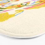 Rainbow Tiger Bath Mat Gallery Image 3
