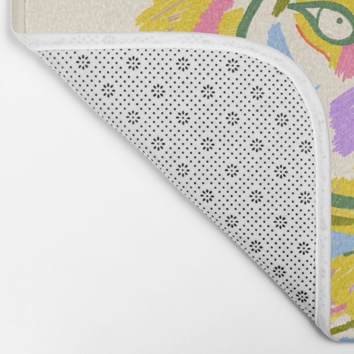 Rainbow Tiger Bath Mat Gallery Image 2