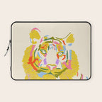 Rainbow Tiger Laptop Sleeve Gallery Image 1