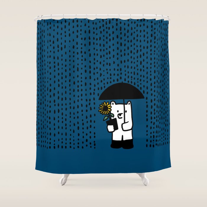 Keep the sun shining Shower Curtain Gallery Image 1