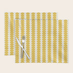 Maude Shapes Pattern - Golden Yellow Placemat Gallery Image 1
