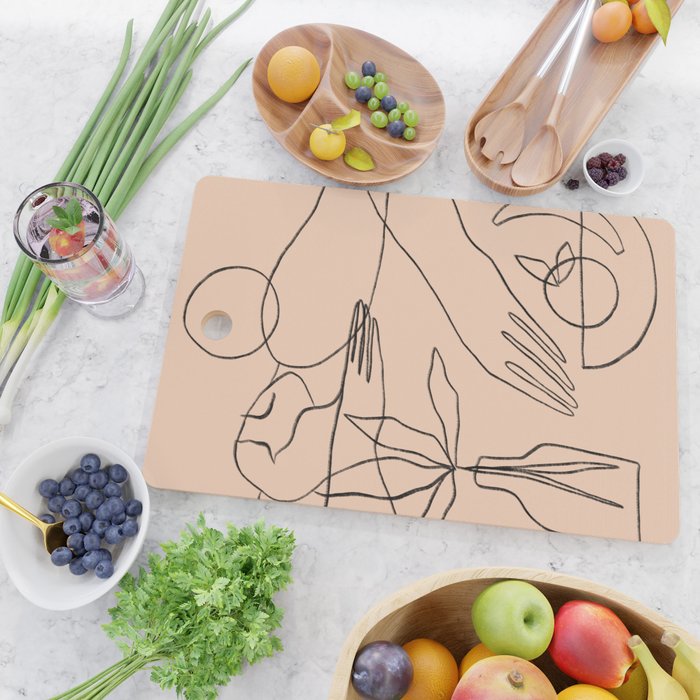 Summer lines X Cutting Board Gallery Image 2