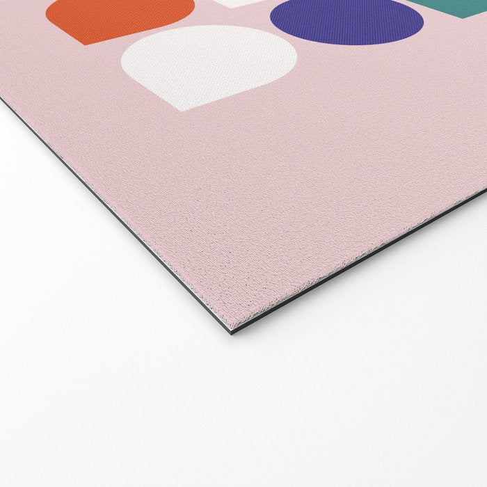 Colorful Geometry Welcome Mat Gallery Image 2