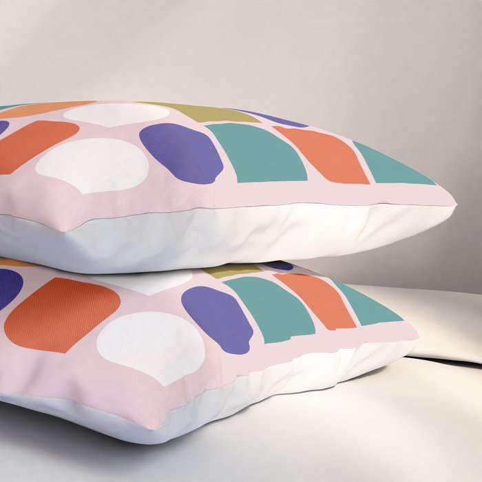 Colorful Geometry Pillow Sham Gallery Image 3