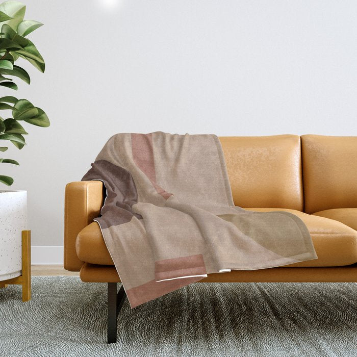 Geometric Shapes #1 Throw Blanket Gallery Image 1