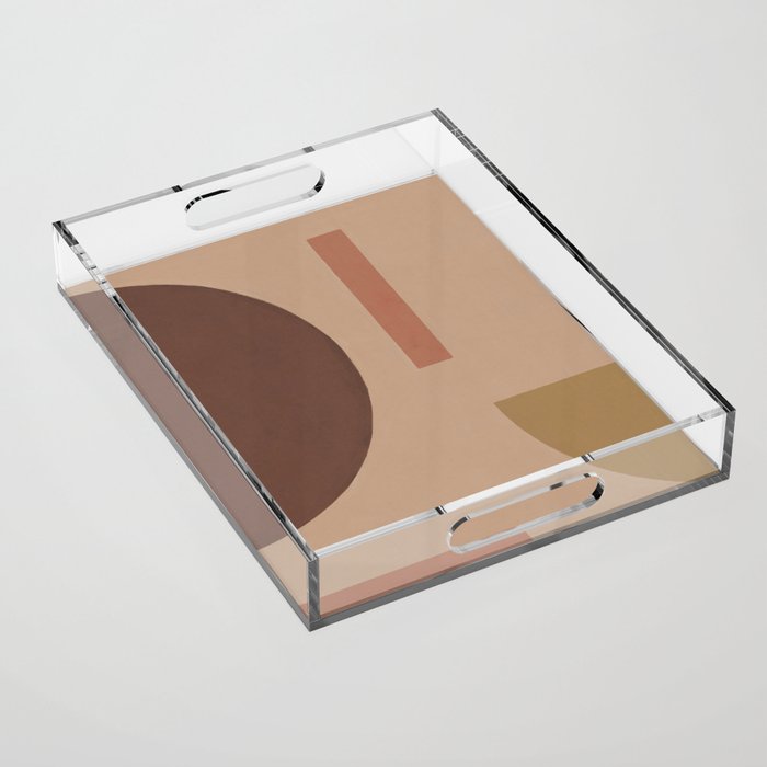 Geometric Shapes #1 Acrylic Tray Gallery Image 1
